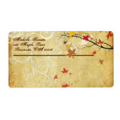 PixDezines Maple Branch Etiket (Voorkant)