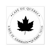 PixDezines Maple Leaf Zelfinktende Stempel (Design)