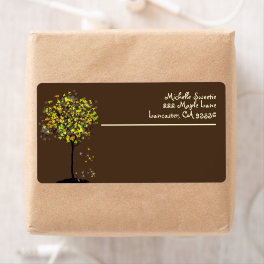 PixDezines Maple Tree Etiket (Insitu)