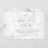 PixDezines Marble Dedication Kaart (Voorkant / Achterkant)