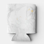 PixDezines Marble+Faux Gold nieuwe Mrs Blikjeskoeler