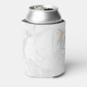 PixDezines Marble+Faux Gold nieuwe Mrs Blikjeskoeler