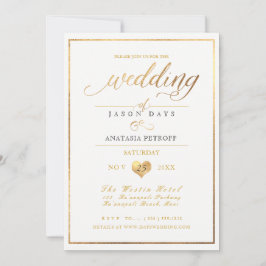 PixDezines Marble/Faux Gold/Wedding Celebration Kaart