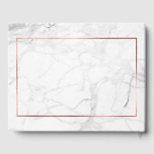 PixDezines Marble+Faux Roos Gold Gastenboek (Achterkant)