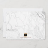 PixDezines Marble/Faux Roos Gold will you be.Maid Kaart (Achterkant)