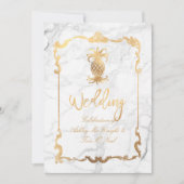 PixDezines Marble/Royal Hawaiian Pineapple Kaart (Voorkant)