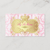 PixDezines Marie Antoinette en Oro Visitekaartje (Achterkant)