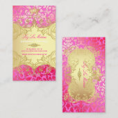 PixDezines Marie Antoinette en Oro Visitekaartje (Voorkant / Achterkant)