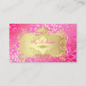 PixDezines Marie Antoinette en Oro Visitekaartje (Achterkant)