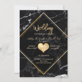 PixDezines Marmer/Geometrisch/Nep Goud Kaart (Achterkant)