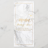 PixDezines Marmer/Shine Menu/Faux Gold Menu (Voorkant)