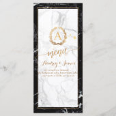 PixDezines Marmer/Shine Menu/Faux Gold Menu (Voorkant)