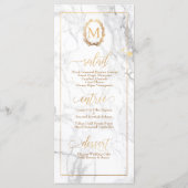 PixDezines Marmer/Shine Menu/Faux Gold Menu (Achterkant)