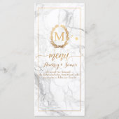 PixDezines Marmer/Shine Menu/Faux Gold Menu (Voorkant)