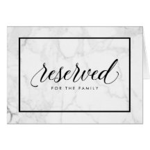 PixDezines Marmeren Gereserveerd Tafelbord