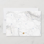 PixDezines Marmeren Kruisdoop 1e verjaardag Kaart (Achterkant)