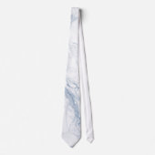 PixDezines Marmeren Plaat, Leisteenblauw Stropdas (Voorkant)