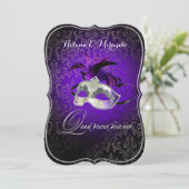 PixDezines maskerade quinceranera/DIY kleur!! Kaart (Staand voorkant)