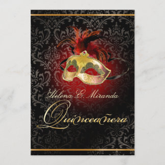 PixDezines MASQUERADE BALL/ROSSI DAMASK/DIY Kaart