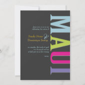 PixDezines Maui/DIY-kleuren Kaart (Achterkant)