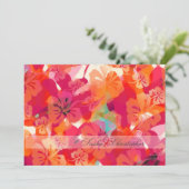 PixDezines Maui Hibiscus Kaart (Staand voorkant)