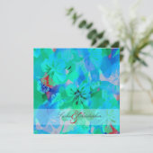 PixDezines Maui Hibiscus Kaart (Staand voorkant)