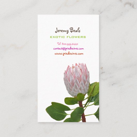 PixDezines maui-♥ Visitekaartje (Achterkant)