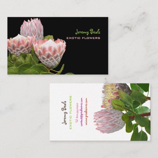 PixDezines maui-♥ Visitekaartje (Voorkant / Achterkant)