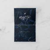 PixDezines Mazel Tov, Marble+ Blush Pink Script Kaart (Binnen)