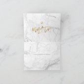 PixDezines Mazel Tov, Marble+Faux Gold Kaart (Binnen)