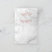 PixDezines Mazel Tov, Marmer + Nep Rose Goud Kaart (Binnen)