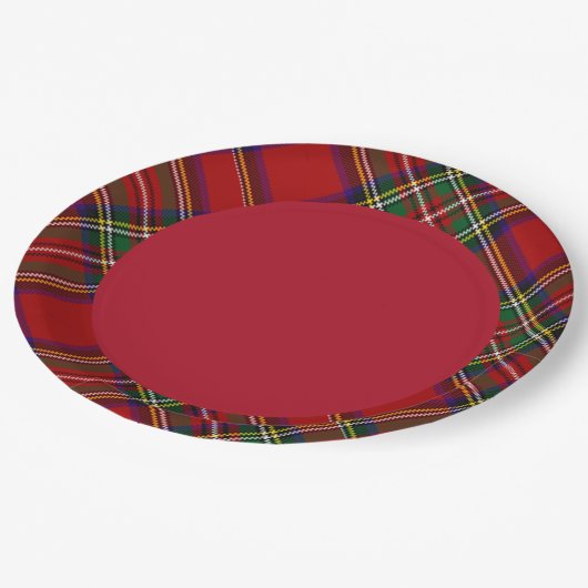 PixDezines McLean Scottish Tartan Paper Bord (Gekanteld)