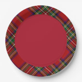 PixDezines McLean Scottish Tartan Paper Bord (Voorkant)