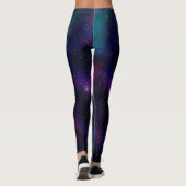 PixDezines Melkweg / Kosmische Energie Leggings (Achterkant)