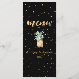 PixDezines Menu/Ananas/Gouden Specks/DIY achtergro Menu