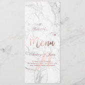 PixDezines Menu Faux Roos Gold+Black Stripes (Voorkant)