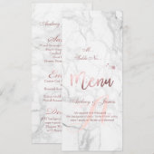 PixDezines Menu Faux Roos Gold+Black Stripes (Voorkant / Achterkant)