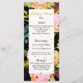 PixDezines menu florale waterverf/ranunculus (Achterkant)