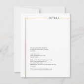 PixDezines minimalistisch Faux Gold-Lijst — Detail Kaart (Voorkant)