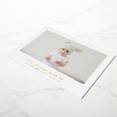 PixDezines Minimalistische Folie 5x7 Uitnodiging (Gedraaid)