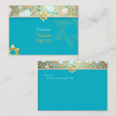 PixDezines mitswa routebeschrijving kaarten/grunge Informatiekaartje (Voorkant / Achterkant)