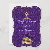 PixDezines Mitzvah Masquerade/DIY kleur! Kaart (Voorkant)