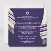 PixDezines mitzvah/paarse talk/dij achtergrond Kaart (Achterkant)