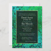 PixDezines Mod/Bar Mitzvah/Star van David/Emerald Kaart (Achterkant)