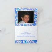 PixDezines mod sterren mitswa dank u / DIYcolor! Bedankkaart (Binnen)