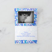 PixDezines mod sterren mitzvah dank u/DIYcolor! Bedankkaart (Binnen)