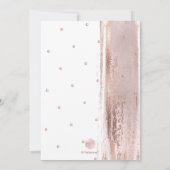 PixDezines Modern Abstract Tallit Bat Mitzvah Kaart (Achterkant)