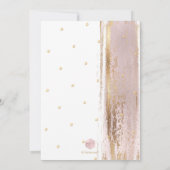 PixDezines Modern Abstract Tallit Bat Mitzvah Kaart (Achterkant)