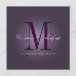 PixDezines Modern + klassiek/pruim Kaart