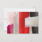 PixDezines Modern Waterverf Rood zwart (Achterkant)